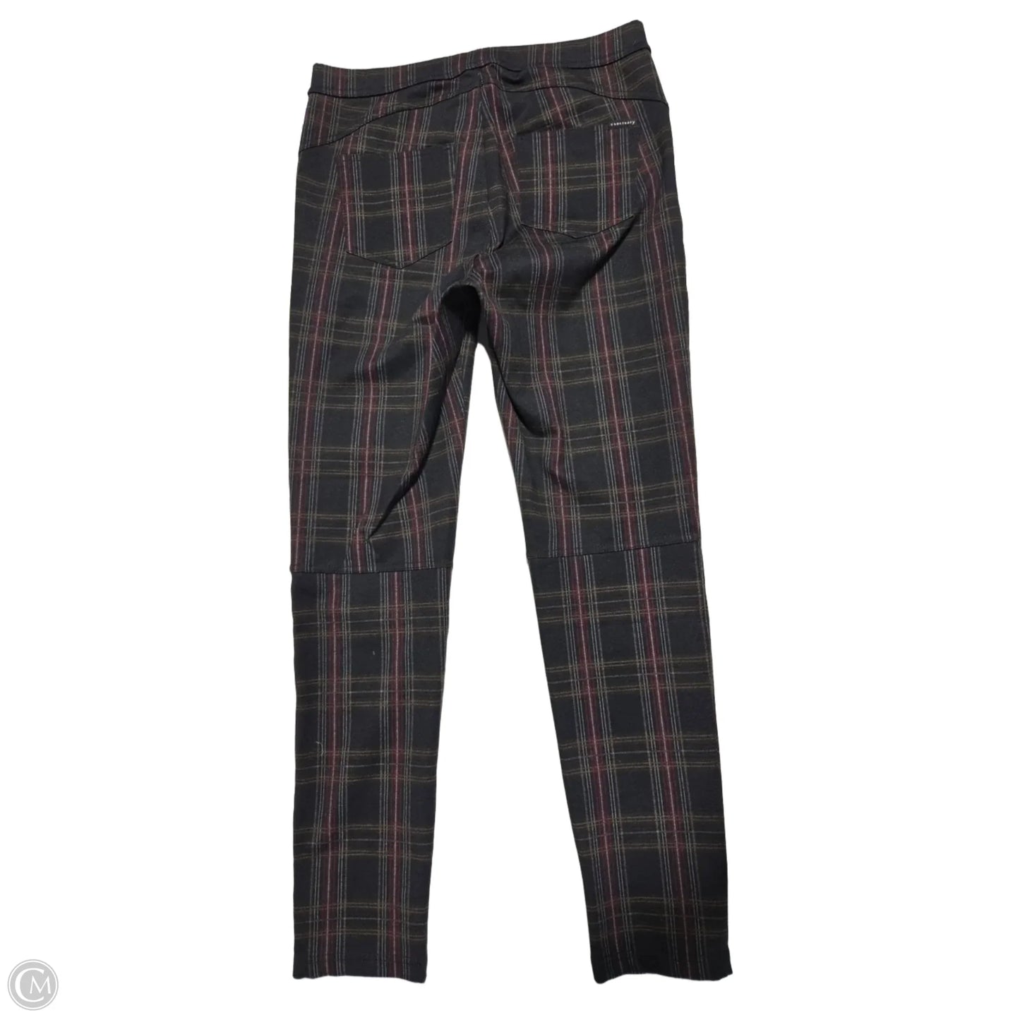 Pants Leggings By Sanctuary In Plaid Pattern, Size: L