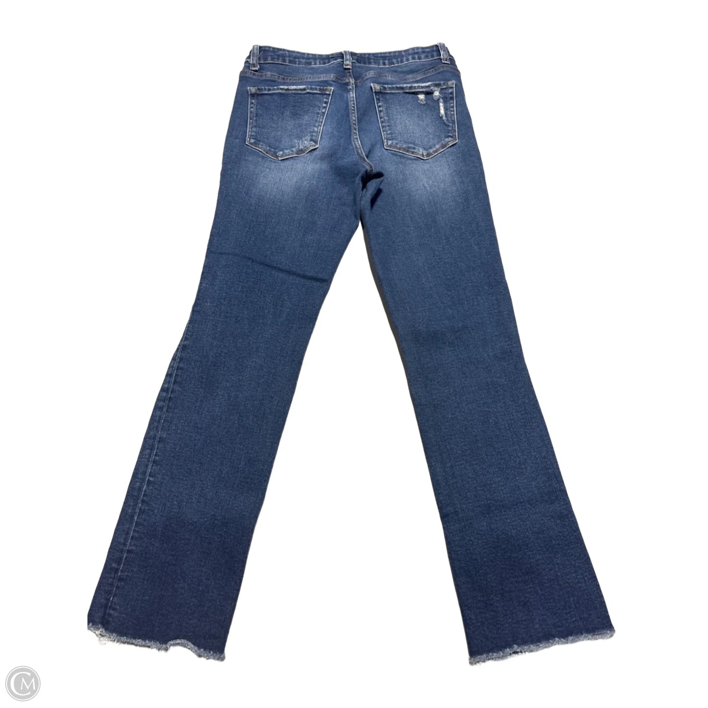 Jeans Straight By Vervet In Blue Denim, Size: 6