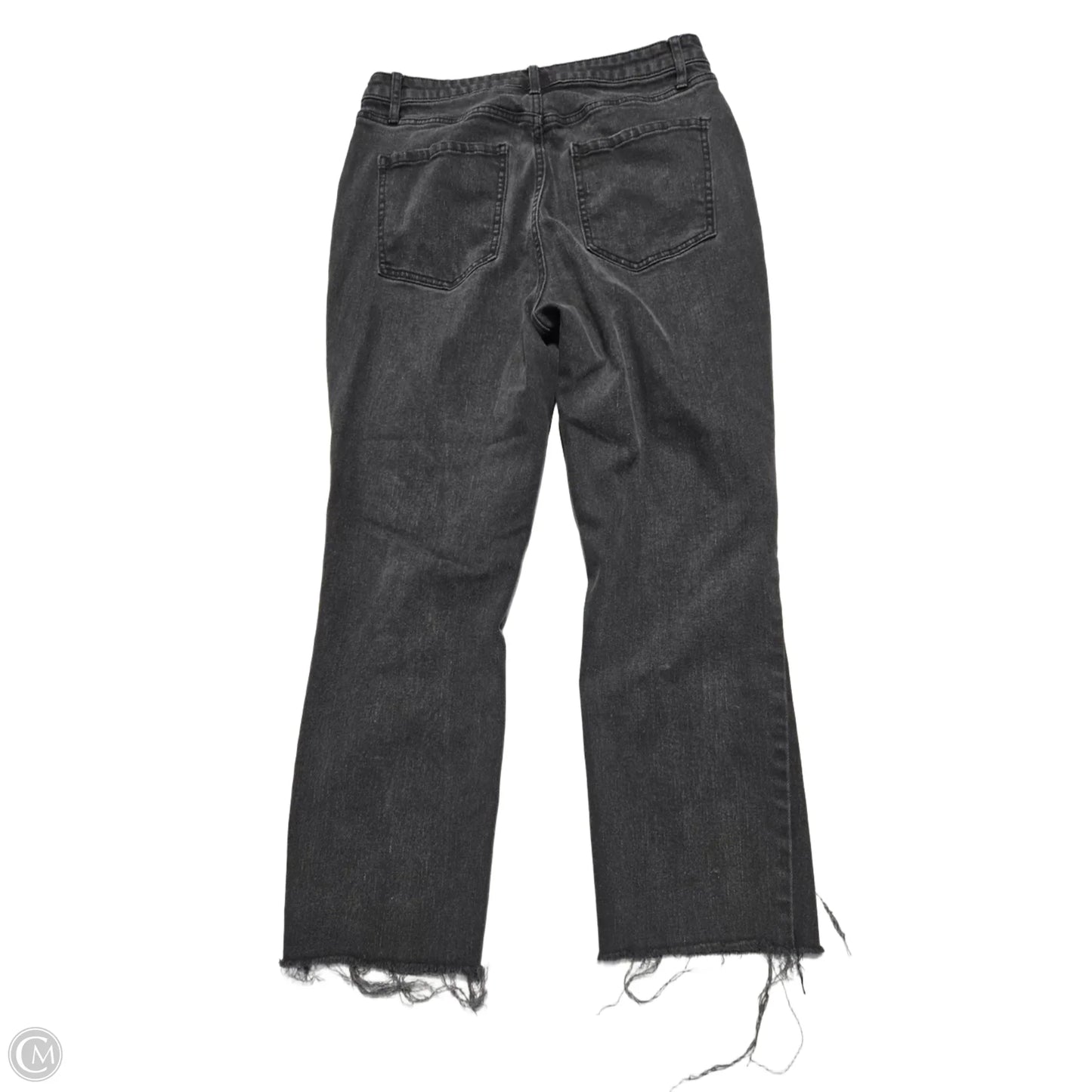 Jeans Straight By Wild Fable In Black Denim, Size: 12