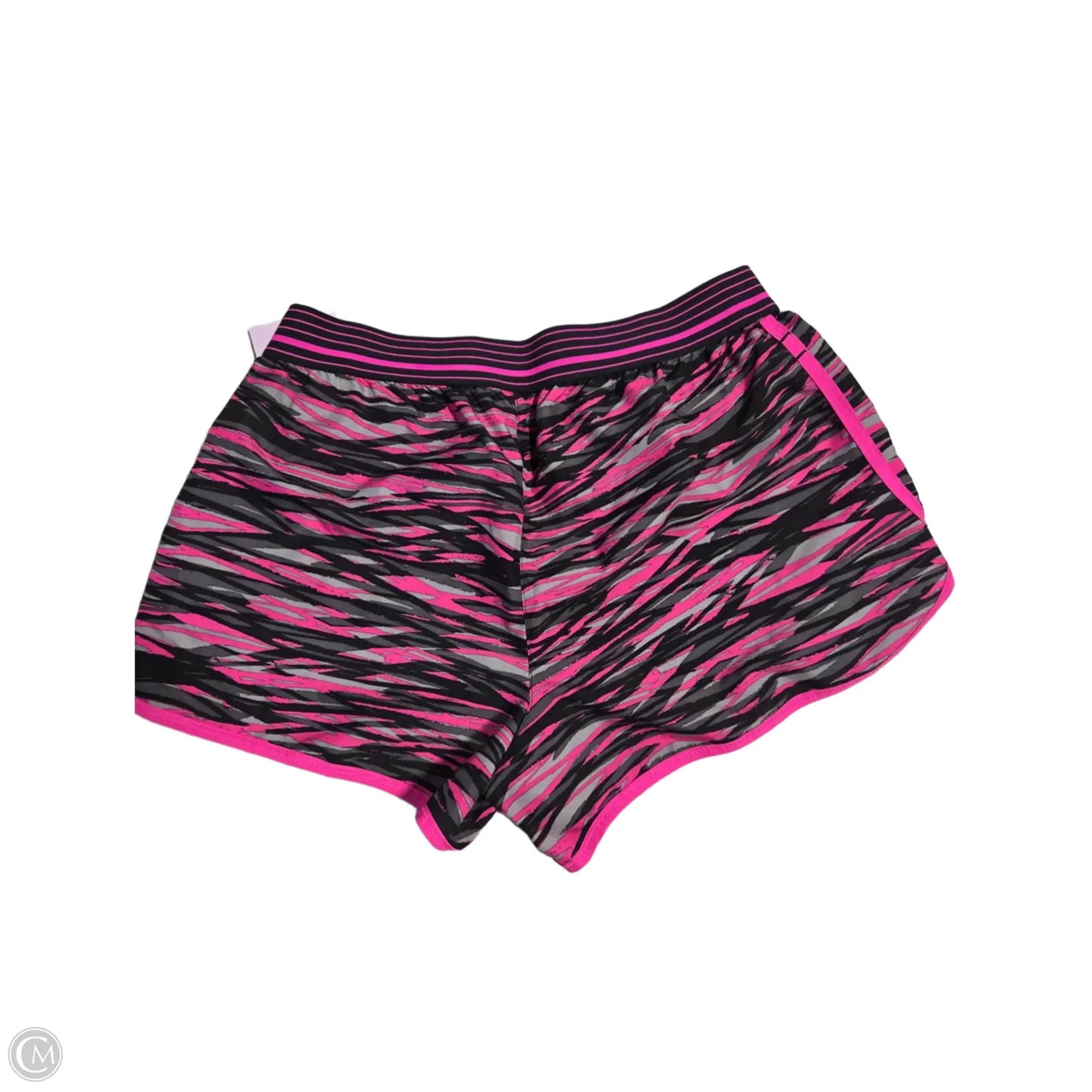 Athletic Shorts By Under Armour In Pink & Silver, Size: S