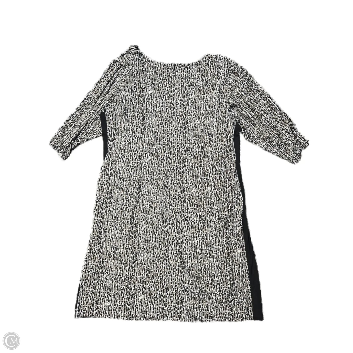 Dress Casual Short By Jessica Howard In Black & Brown, Size: 2x