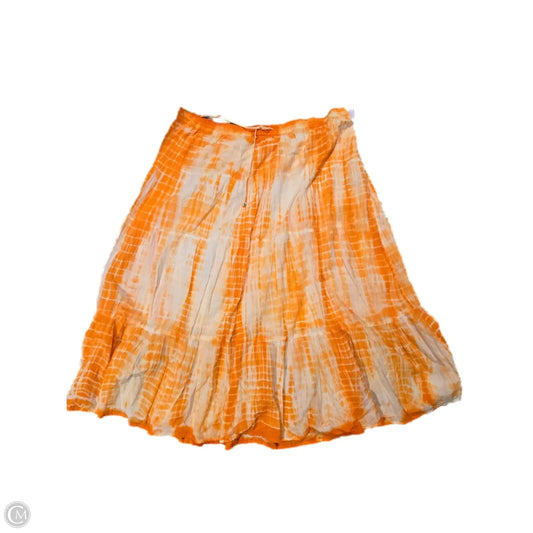 Skirt Maxi By Michael By Michael Kors In Orange, Size: 3x
