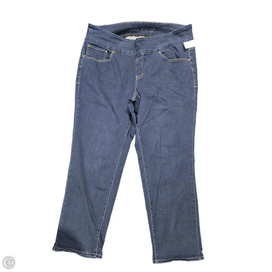 Jeans Jeggings By Jag In Blue Denim, Size: 24