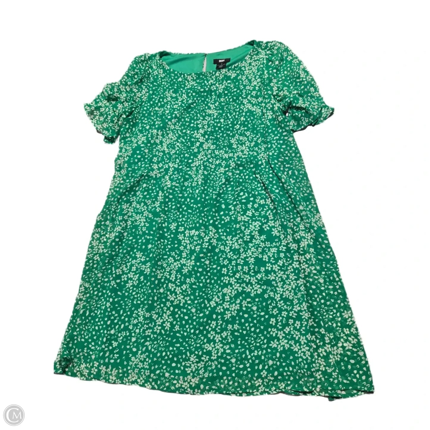 Dress Casual Short By Dkny In Green, Size: L