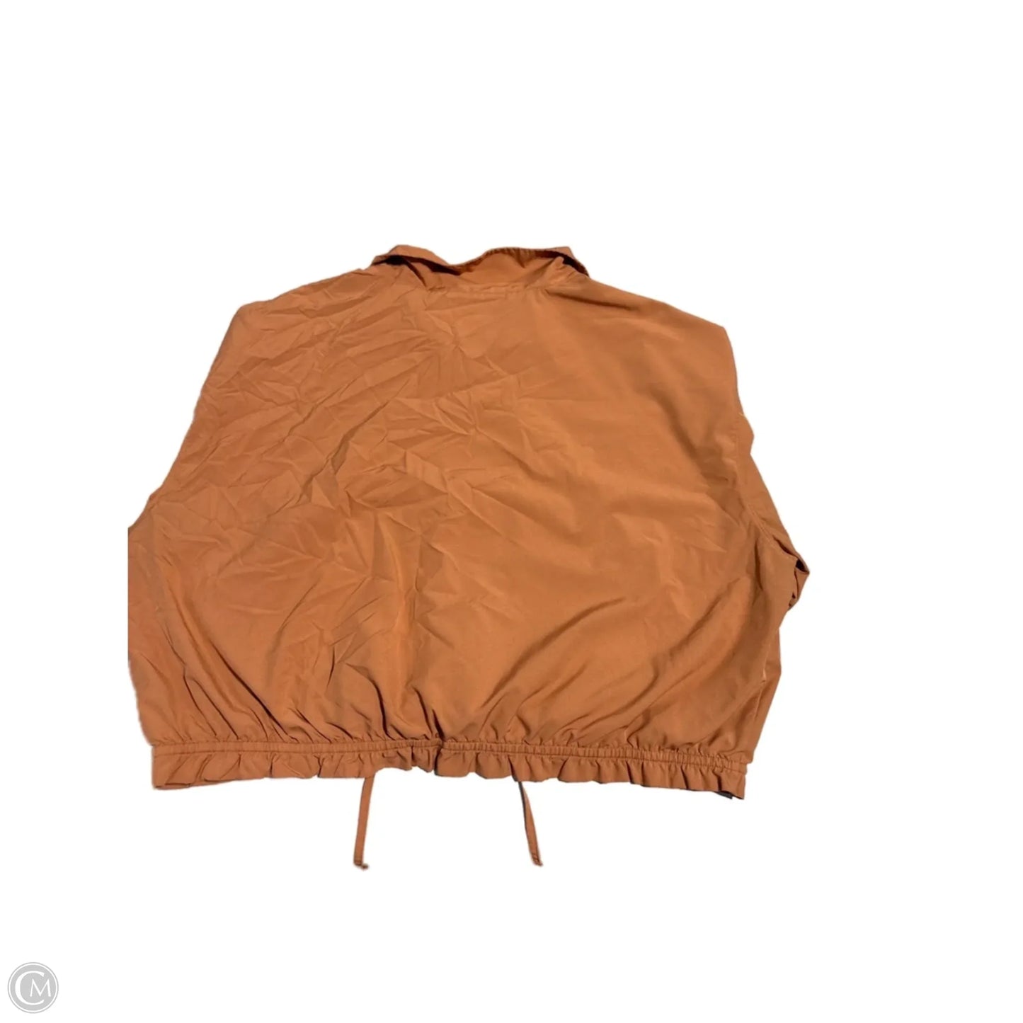 Jacket Windbreaker By Old Navy In Brown, Size: 3x