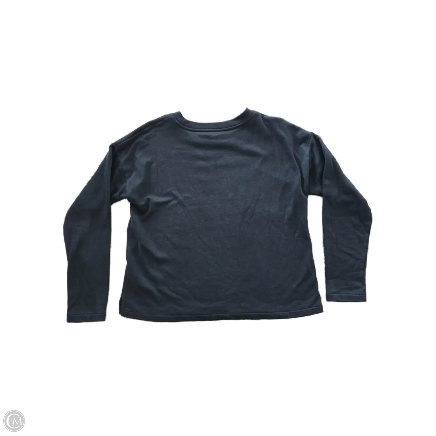 Top Long Sleeve By Lauren By Ralph Lauren In Black, Size: M