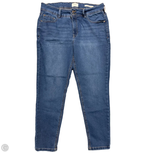 Jeans Jeggings By Angels In Blue Denim, Size: 16