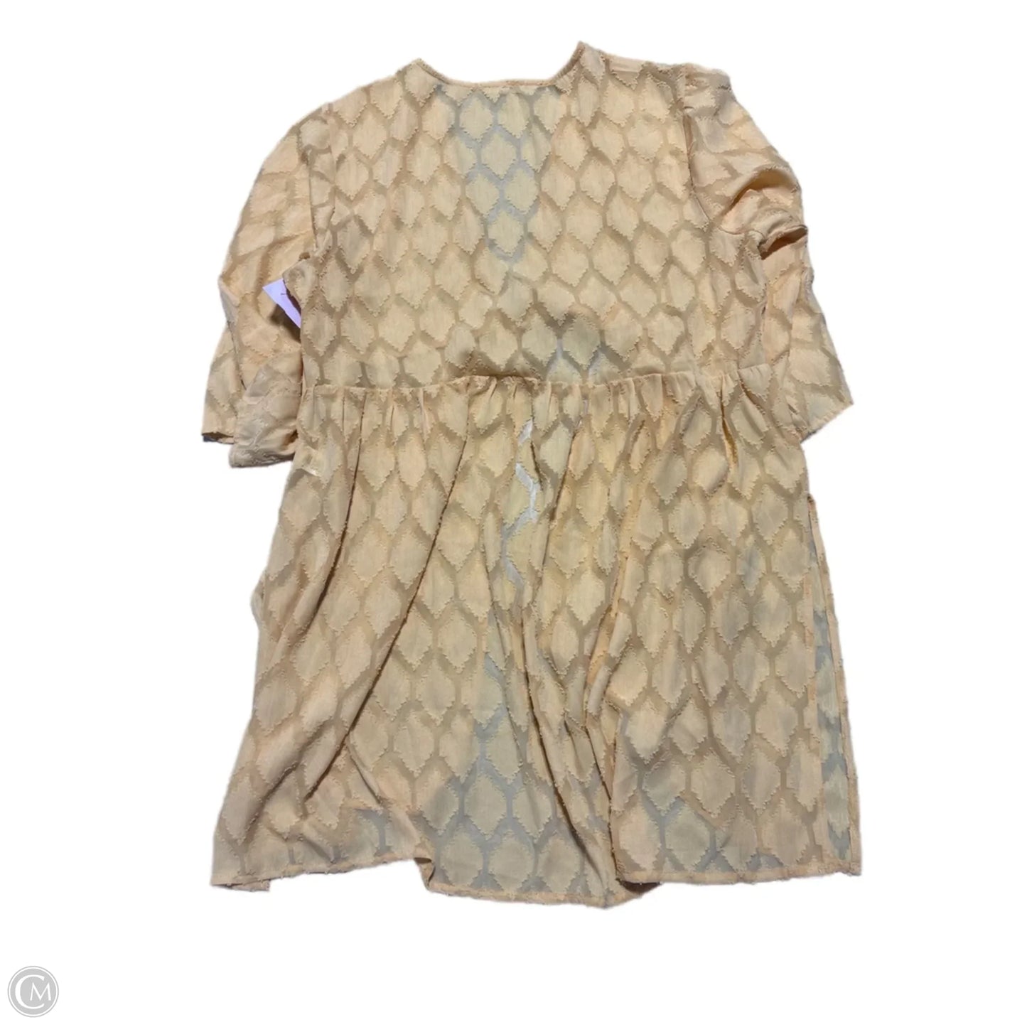 Top Long Sleeve By Maurices In Yellow, Size: Xxl