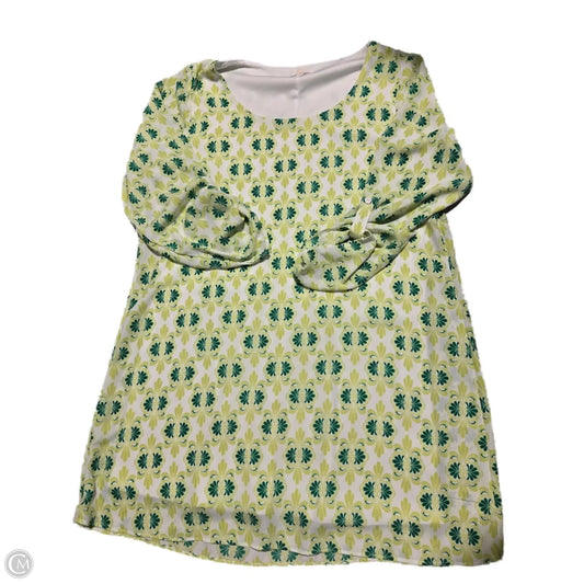 Dress Casual Midi By C And C In Green, Size: Xl