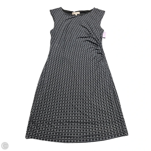 Dress Casual Short By Loft In Geometric Pattern, Size: L