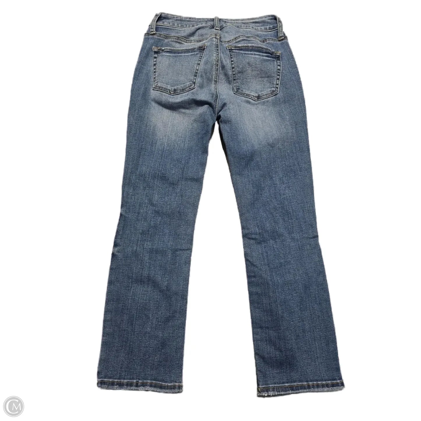 Jeans Cropped By Silver In Blue Denim, Size: 0