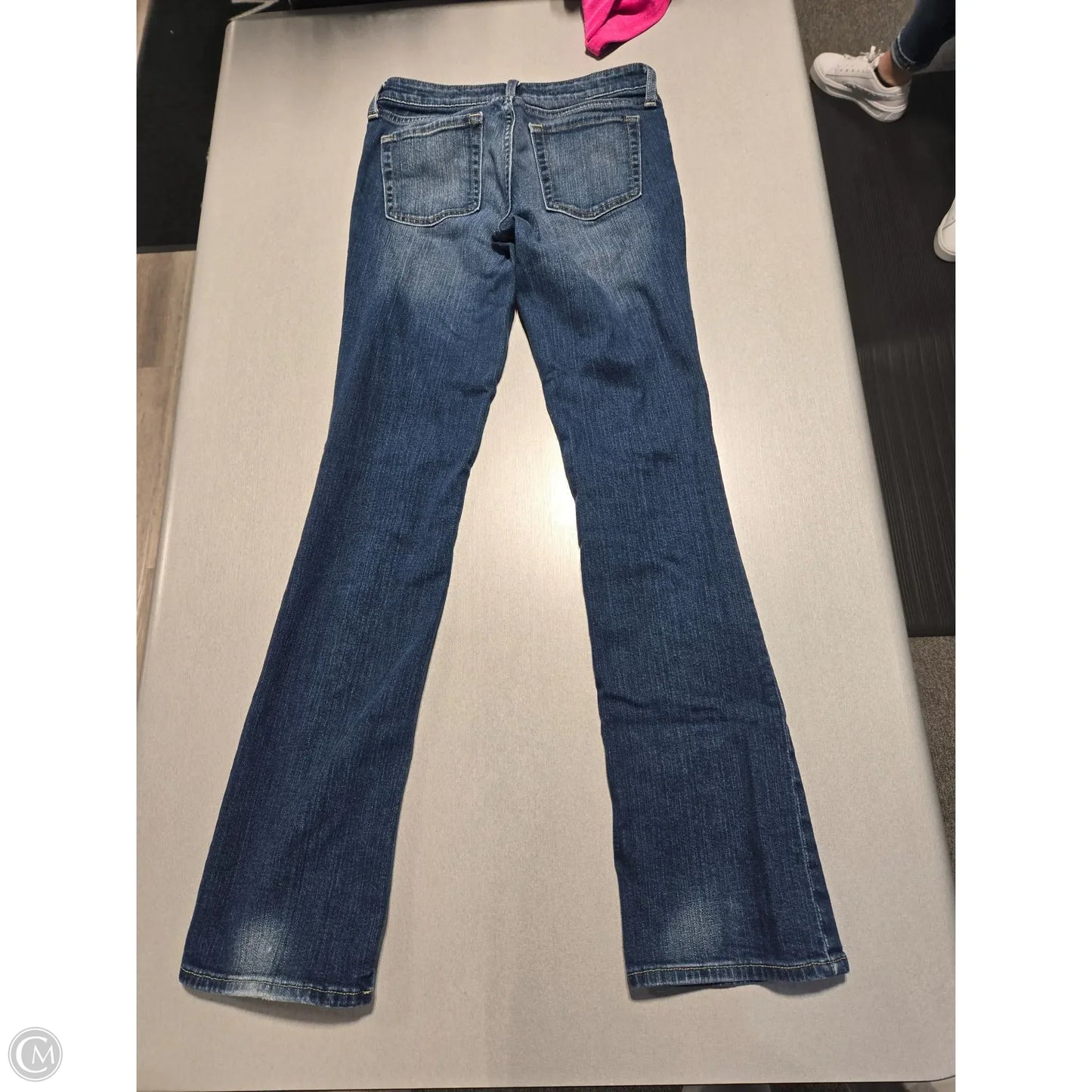 Jeans Boot Cut By Gap In Blue Denim, Size: 0