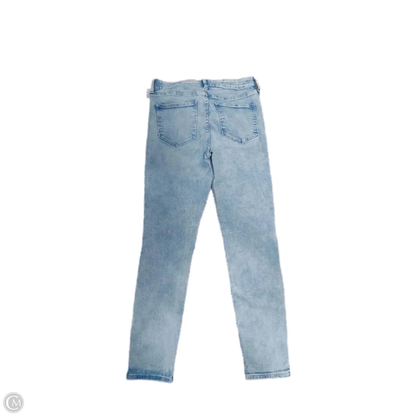 Jeans Skinny By Gap In Blue Denim, Size: 8