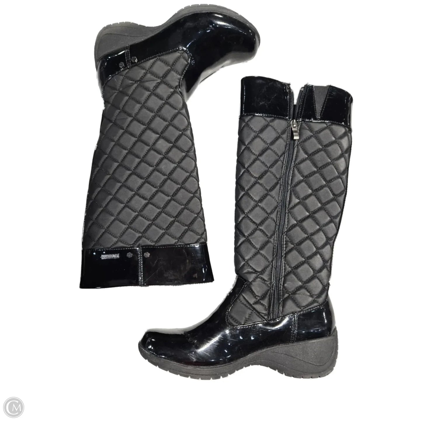 Boots Snow By Weatherproof In Black, Size: 8