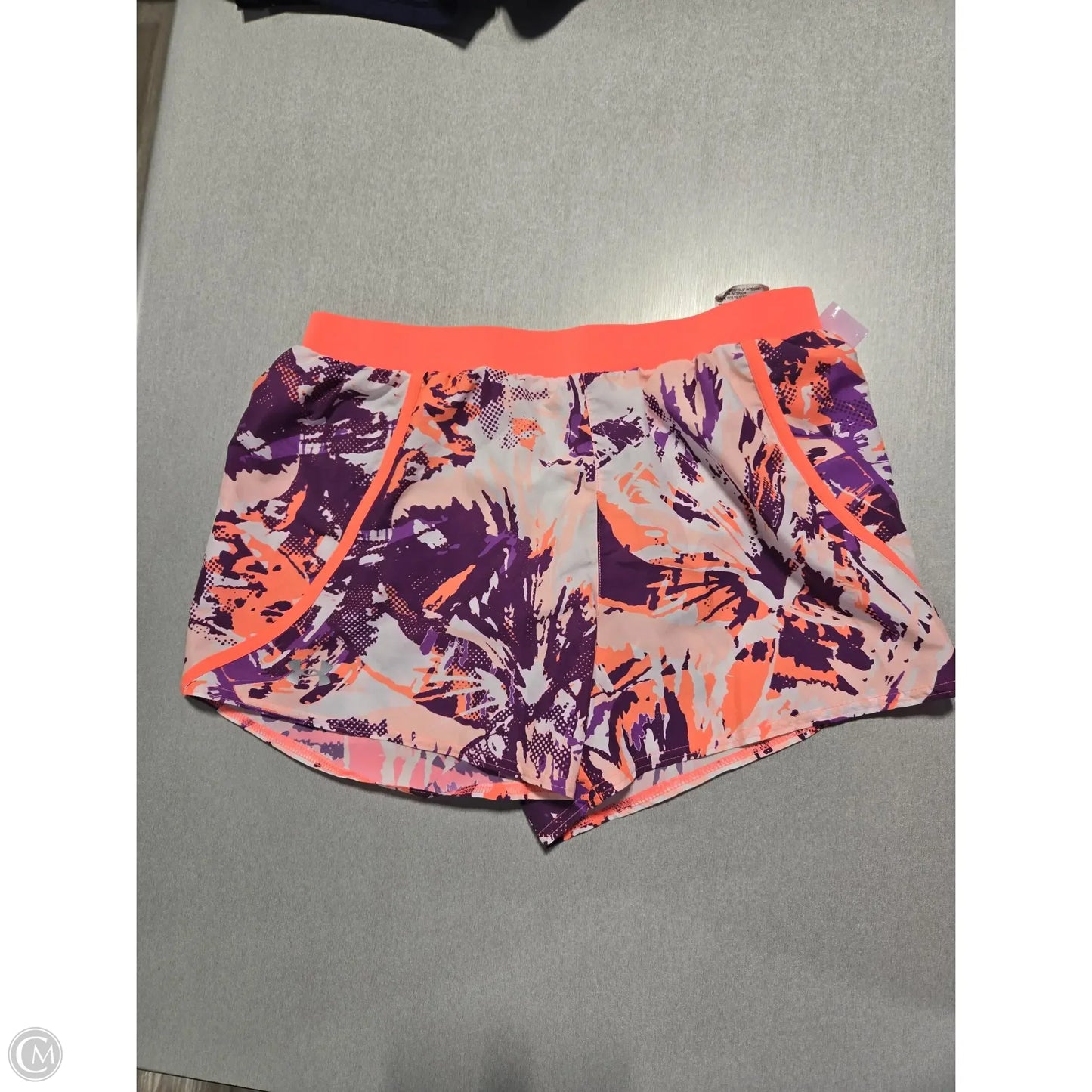 Athletic Shorts By Under Armour In Purple, Size: M