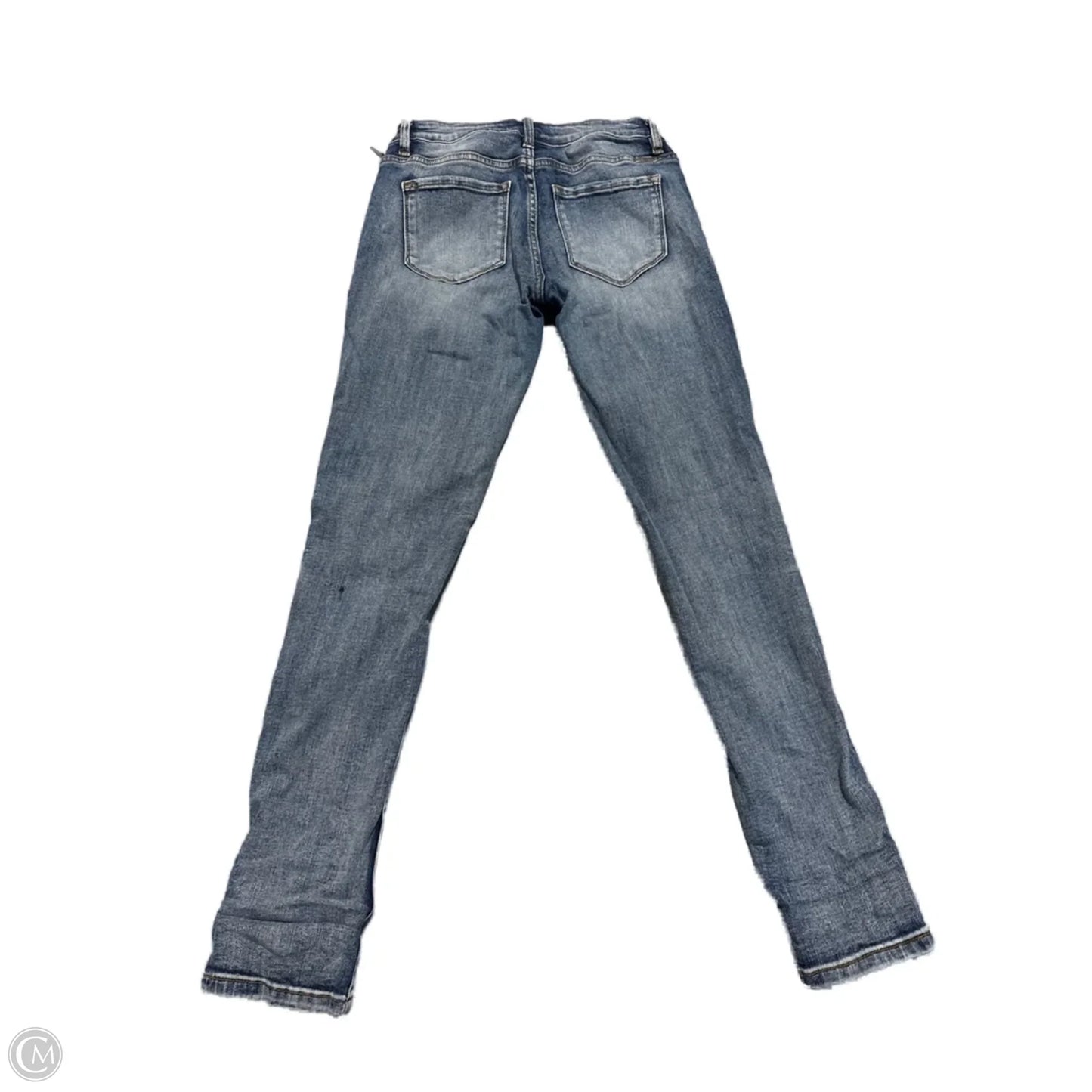 Jeans Skinny By Kancan In Blue Denim, Size: 0