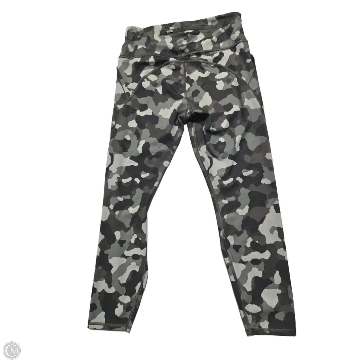 Athletic Leggings By Athleta In Camouflage Print, Size: M