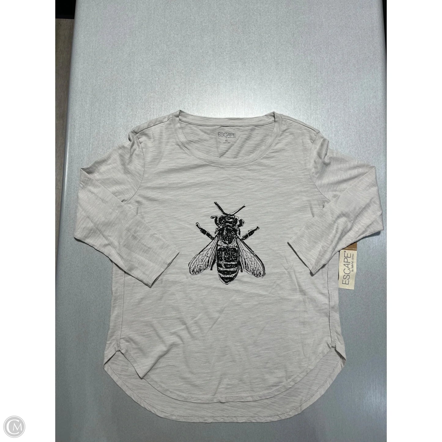 Top Long Sleeve By Habitat In Grey, Size: Xs