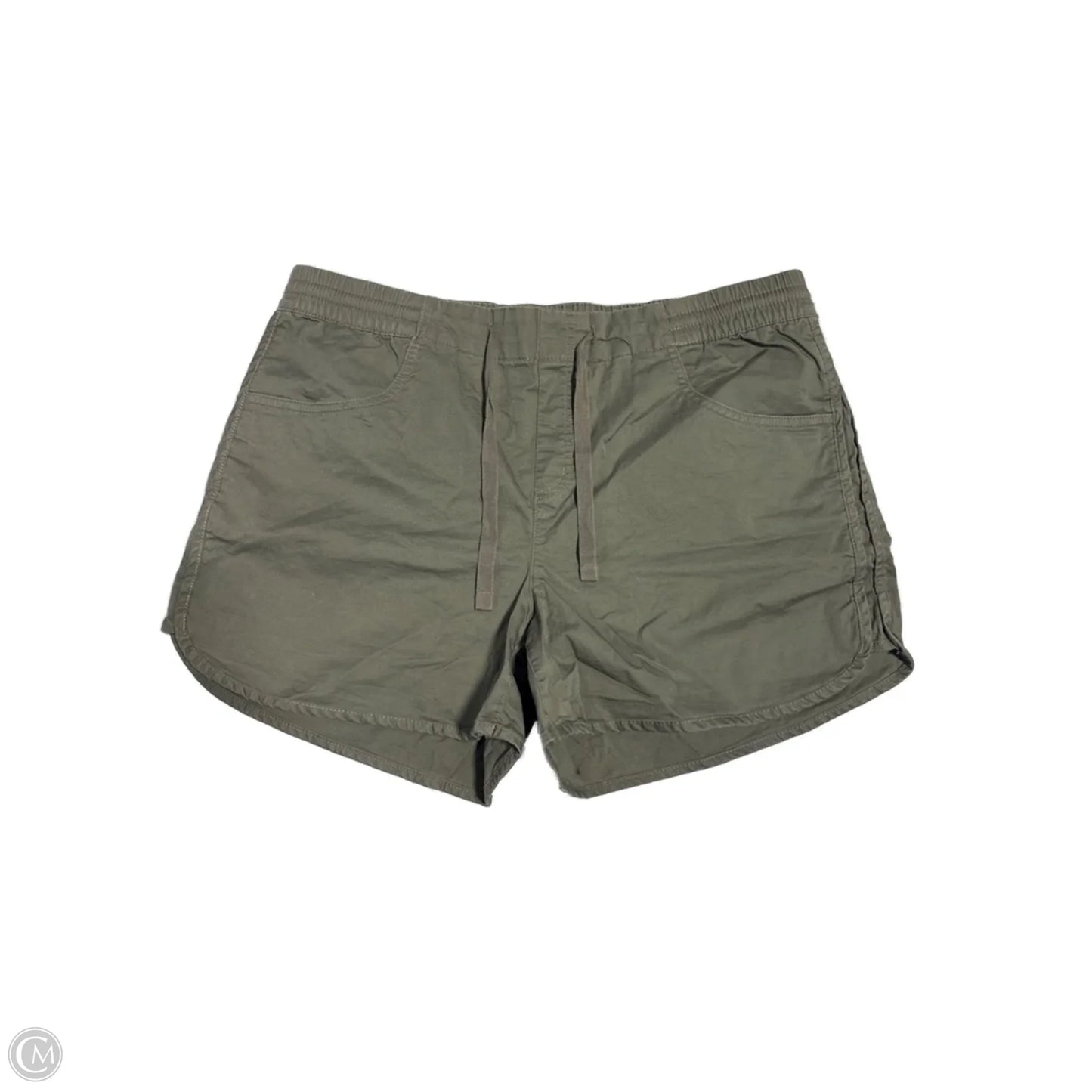 Shorts By Eddie Bauer In Green, Size: 16