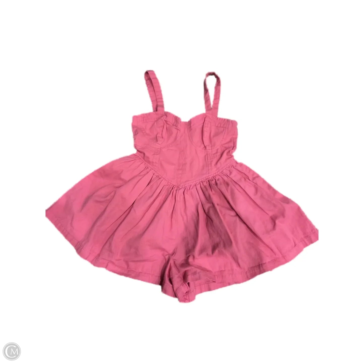 Dress Casual Short By Asos In Pink, Size: S