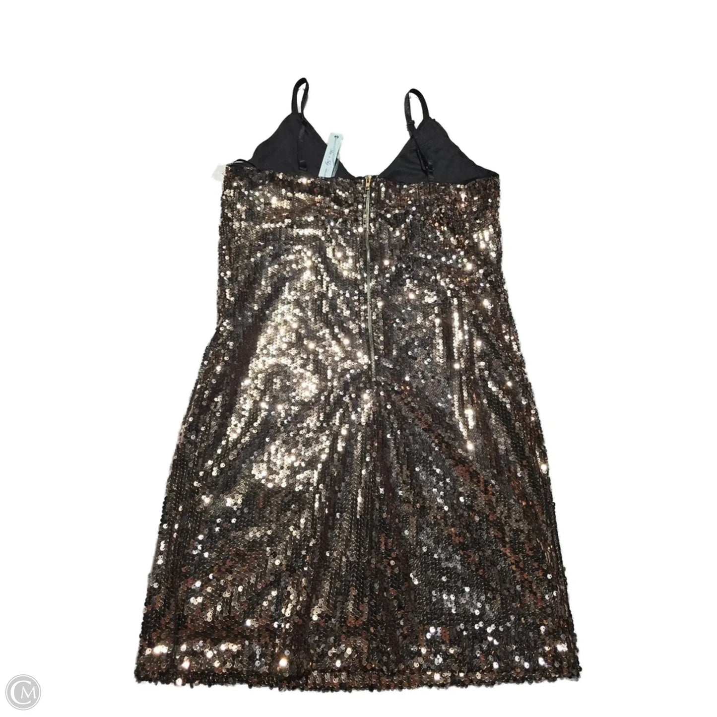 Dress Party Short By She + Sky In Bronze, Size: L