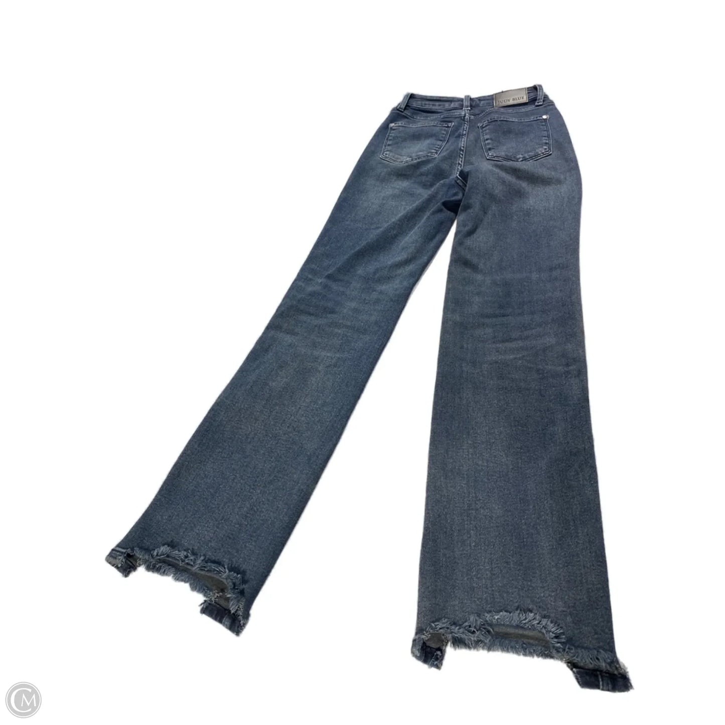 Jeans Straight By Judy Blue In Blue Denim, Size: 0