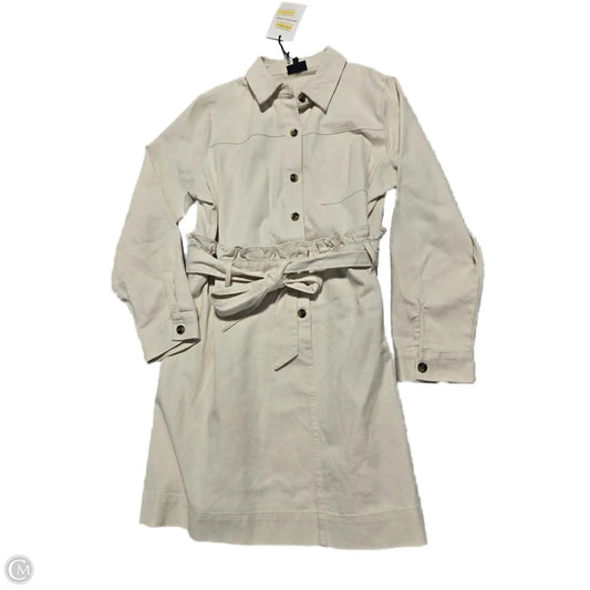 Dress Casual Short By Who What Wear In Cream, Size: L
