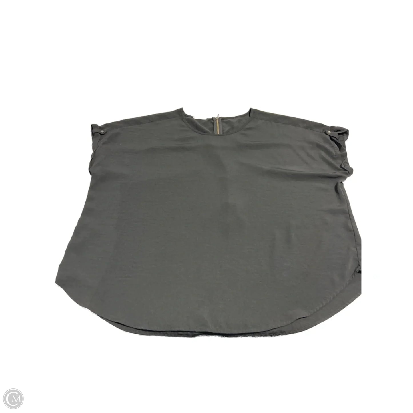 Top Short Sleeve By Maurices In Black, Size: 2x