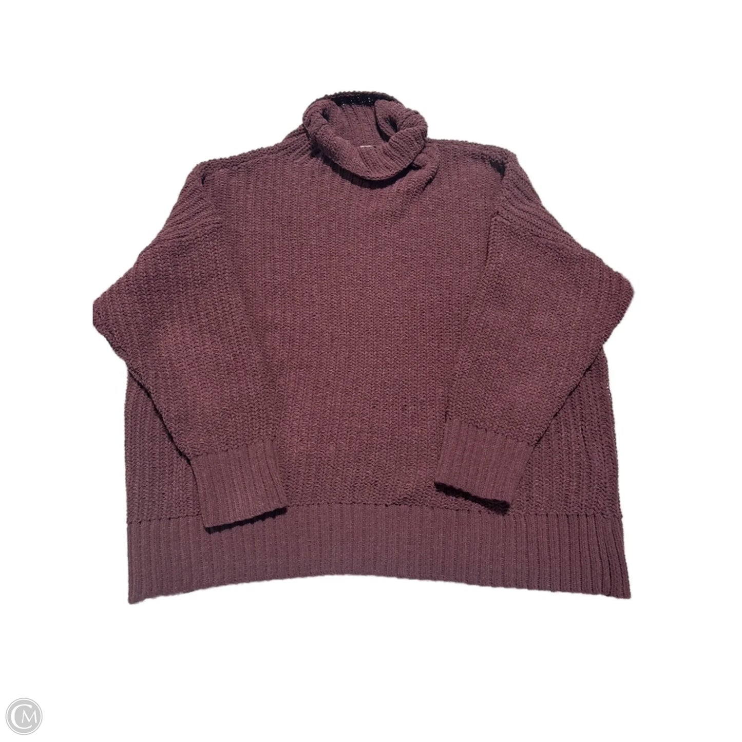 Sweater By Aerie In Maroon, Size: M