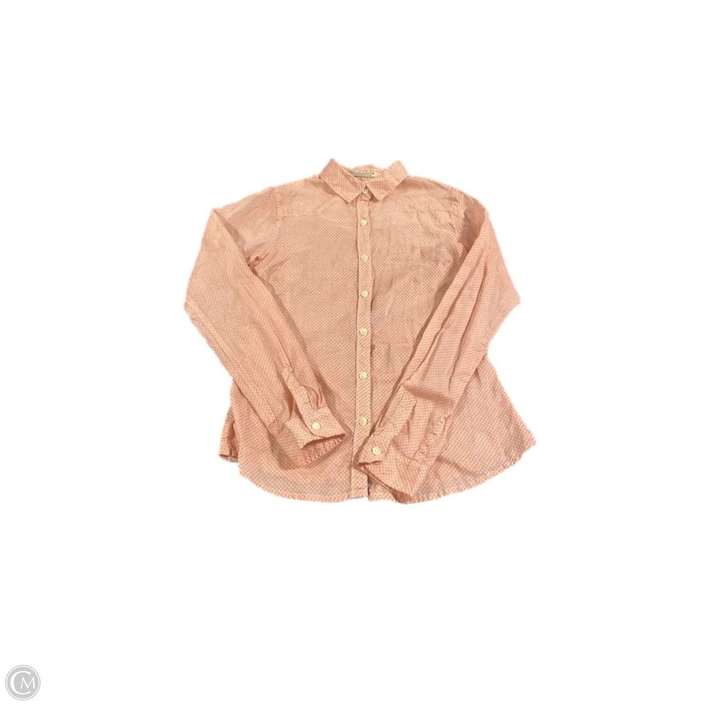 Top Long Sleeve By Cmc In Peach, Size: Sp