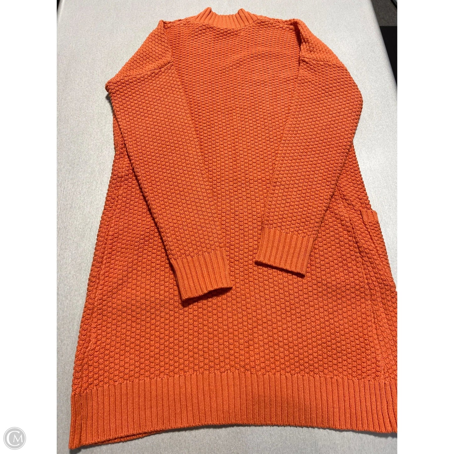 Cardigan By Max Studio In Orange, Size: Xs