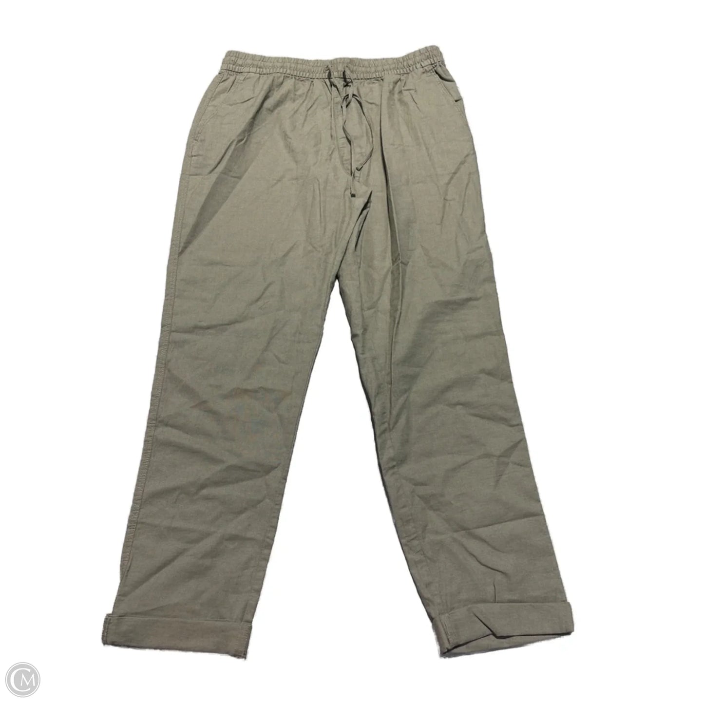Pants Linen By H&m In Beige, Size: M