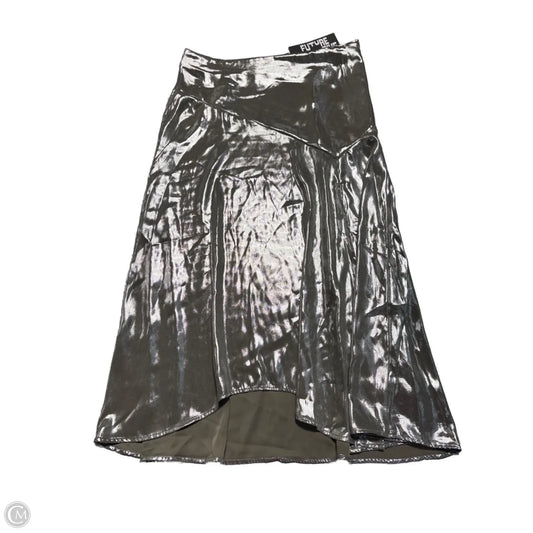 Skirt Maxi By Cme In Silver, Size: M