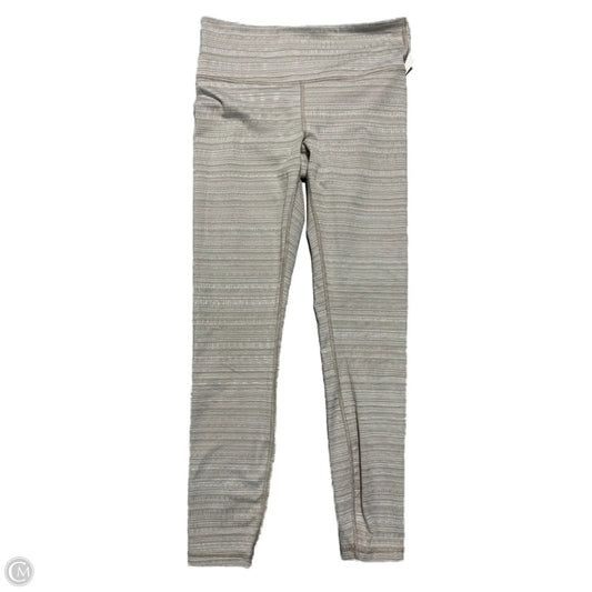 Athletic Leggings By Athleta In Tan, Size: M