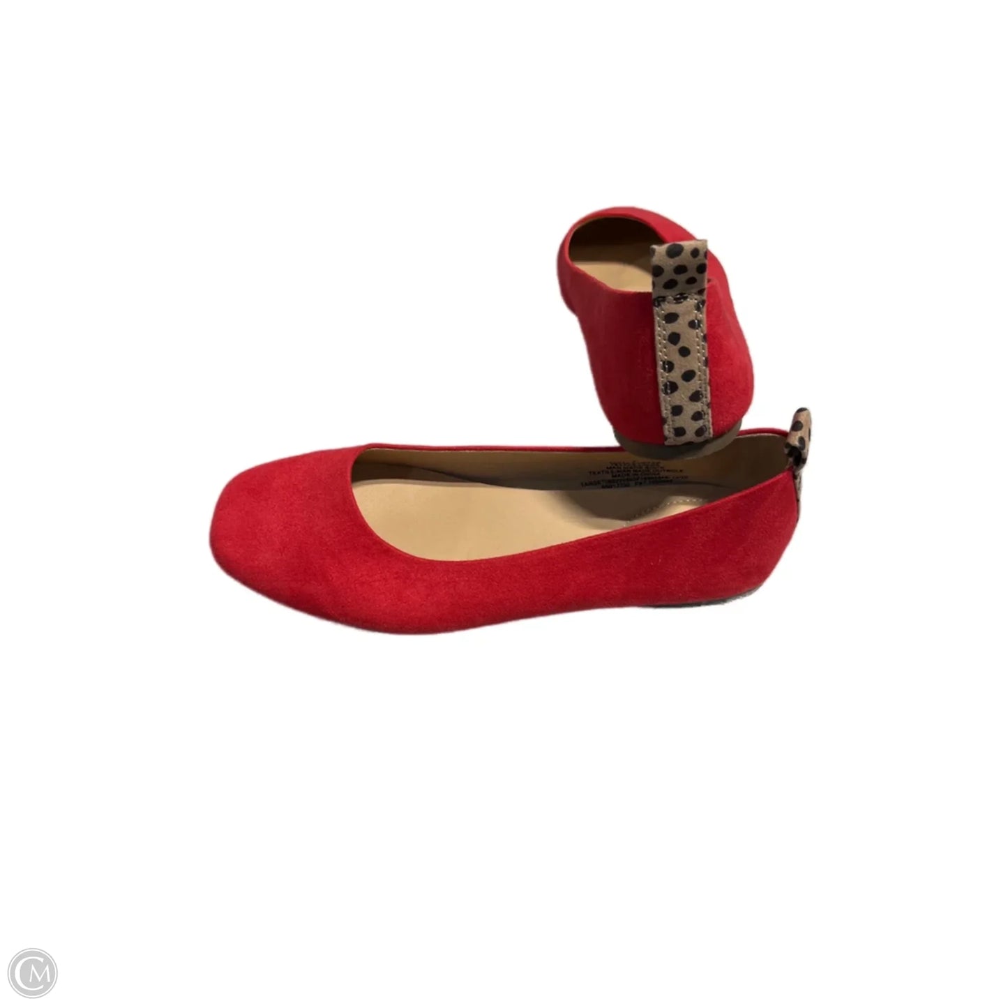 Shoes Flats By Universal Thread In Red, Size: 7