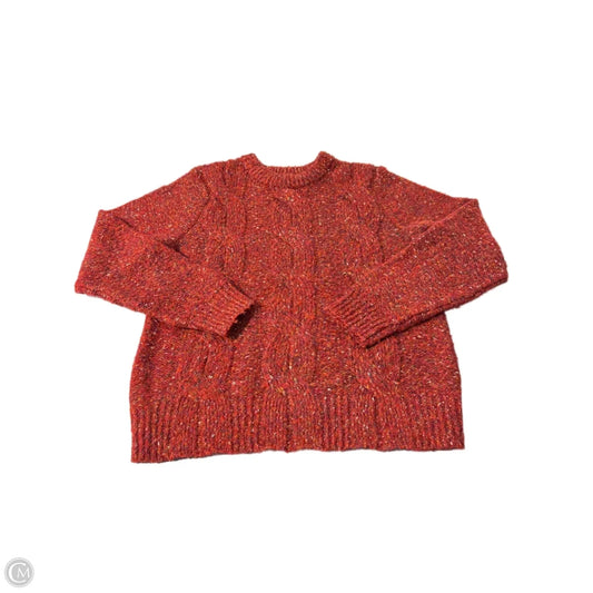 Sweater By A New Day In Red, Size: Xs