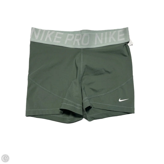 Athletic Shorts By Nike In Green, Size: Xl