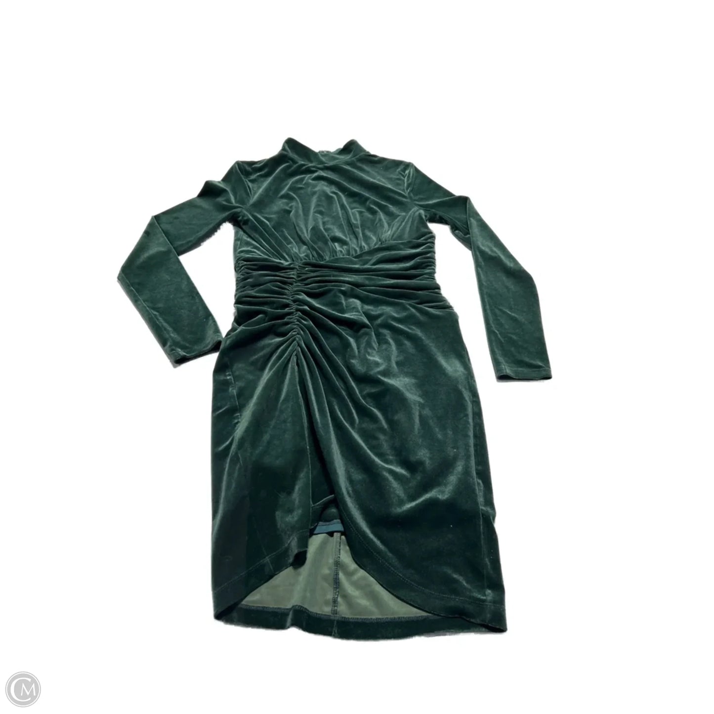 Dress Party Short By Express In Green, Size: S