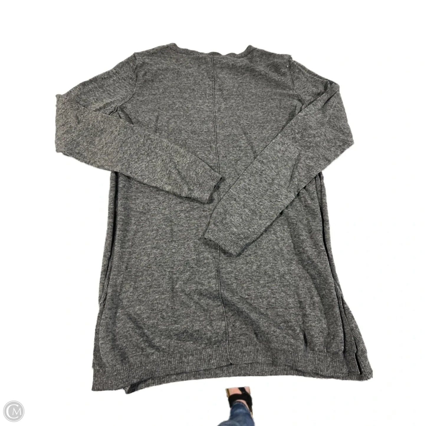 Sweater By Gap In Grey, Size: L