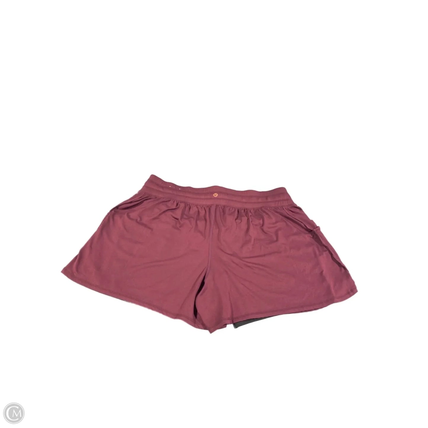 Athletic Shorts By Livi Active In Maroon, Size: 22