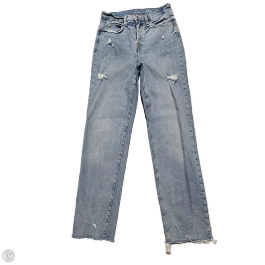 Jeans Straight By Old Navy In Blue Denim, Size: 6