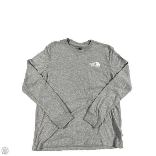 Top Long Sleeve Basic By The North Face In Grey, Size: 0