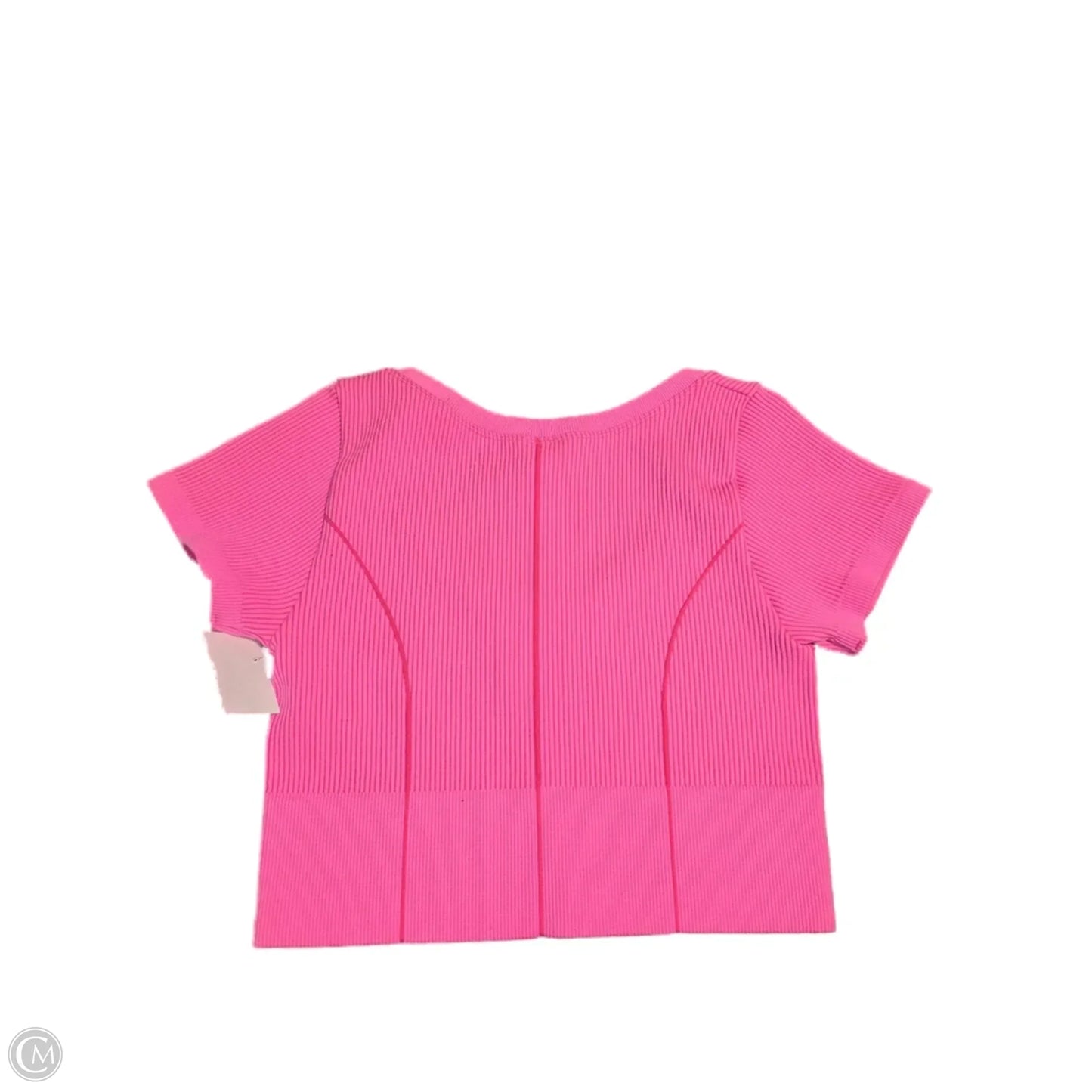 Top Short Sleeve By Aerie In Pink, Size: Sp