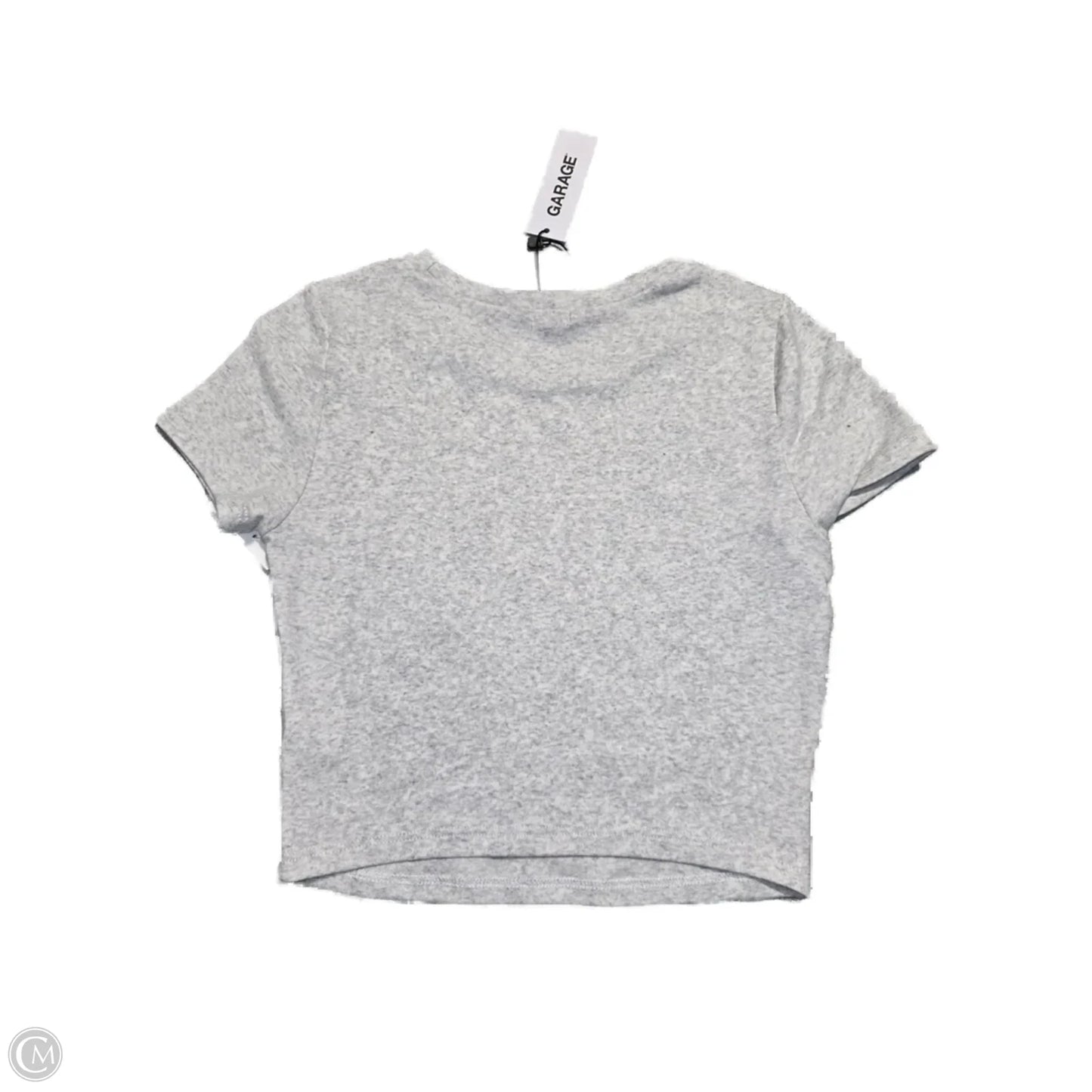 Top Short Sleeve By Garage In Grey, Size: S