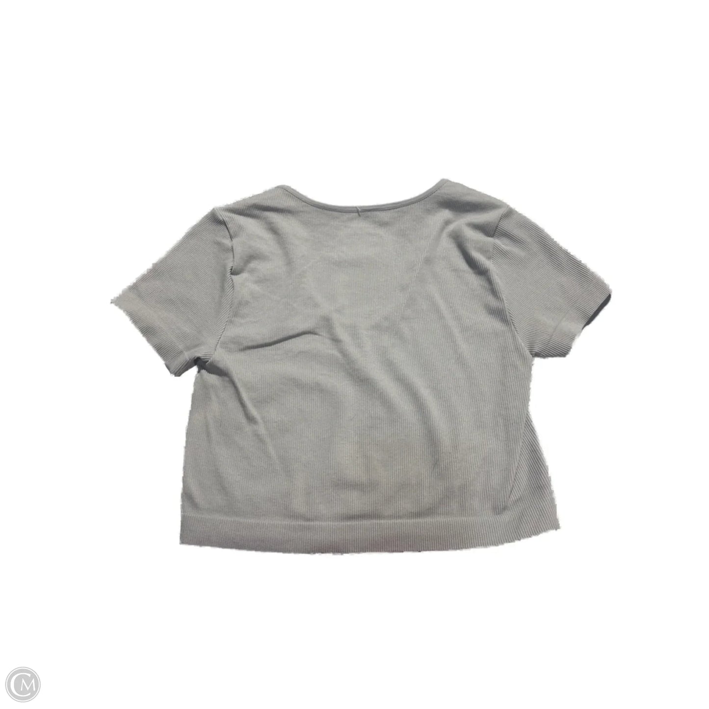 Top Short Sleeve Basic By Wild Fable In Grey, Size: Xs