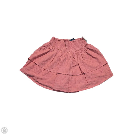 Skirt Mini & Short By Hollister In Pink, Size: Xs