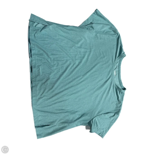 Top Short Sleeve Basic By Old Navy In Green, Size: M