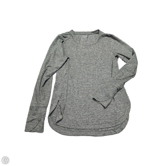 Athletic Top Long Sleeve Crewneck By Athleta In Green, Size: M