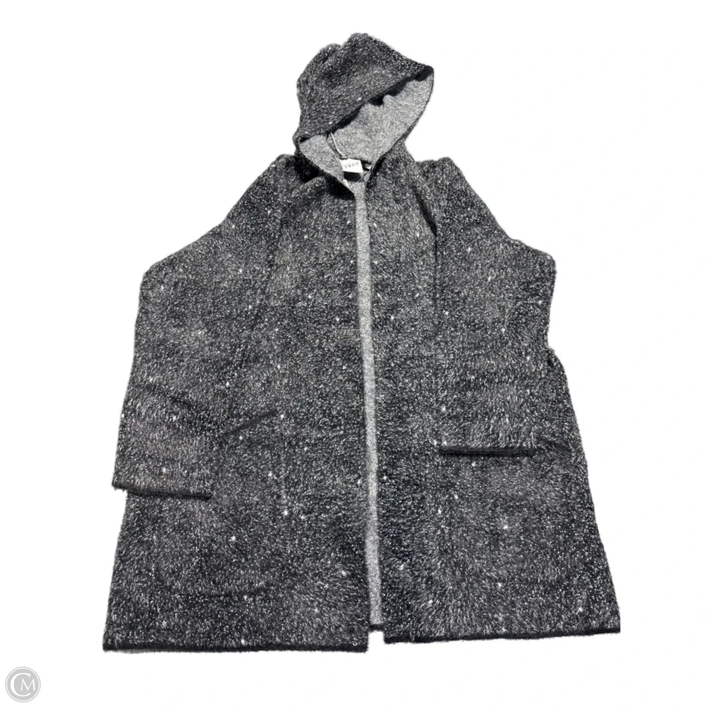 Sweater Cardigan By Cyrus In Black, Size: 2x