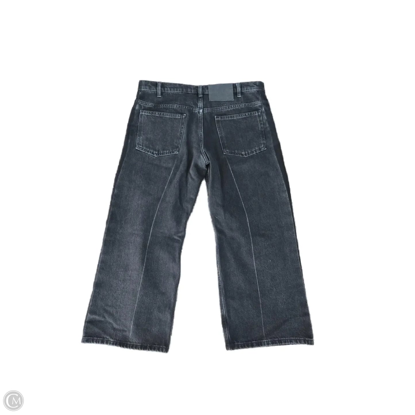 Jeans Luxury Designer By Balenciaga In Black Denim, Size: 6